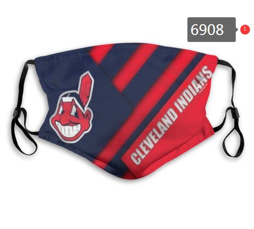 2020 MLB Cleveland Indians Dust mask with filter